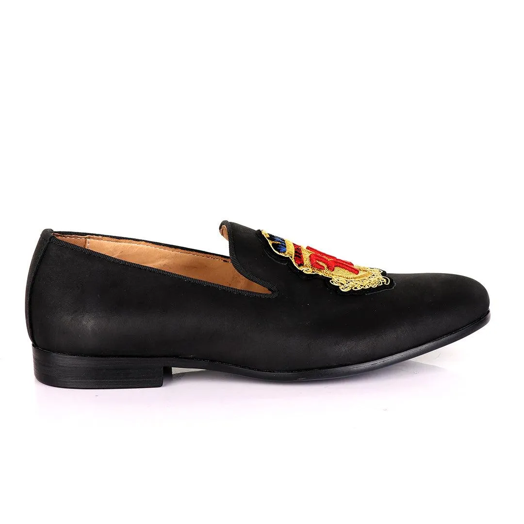 Billionaire Couture  Slip-on Men's Shoe-Black