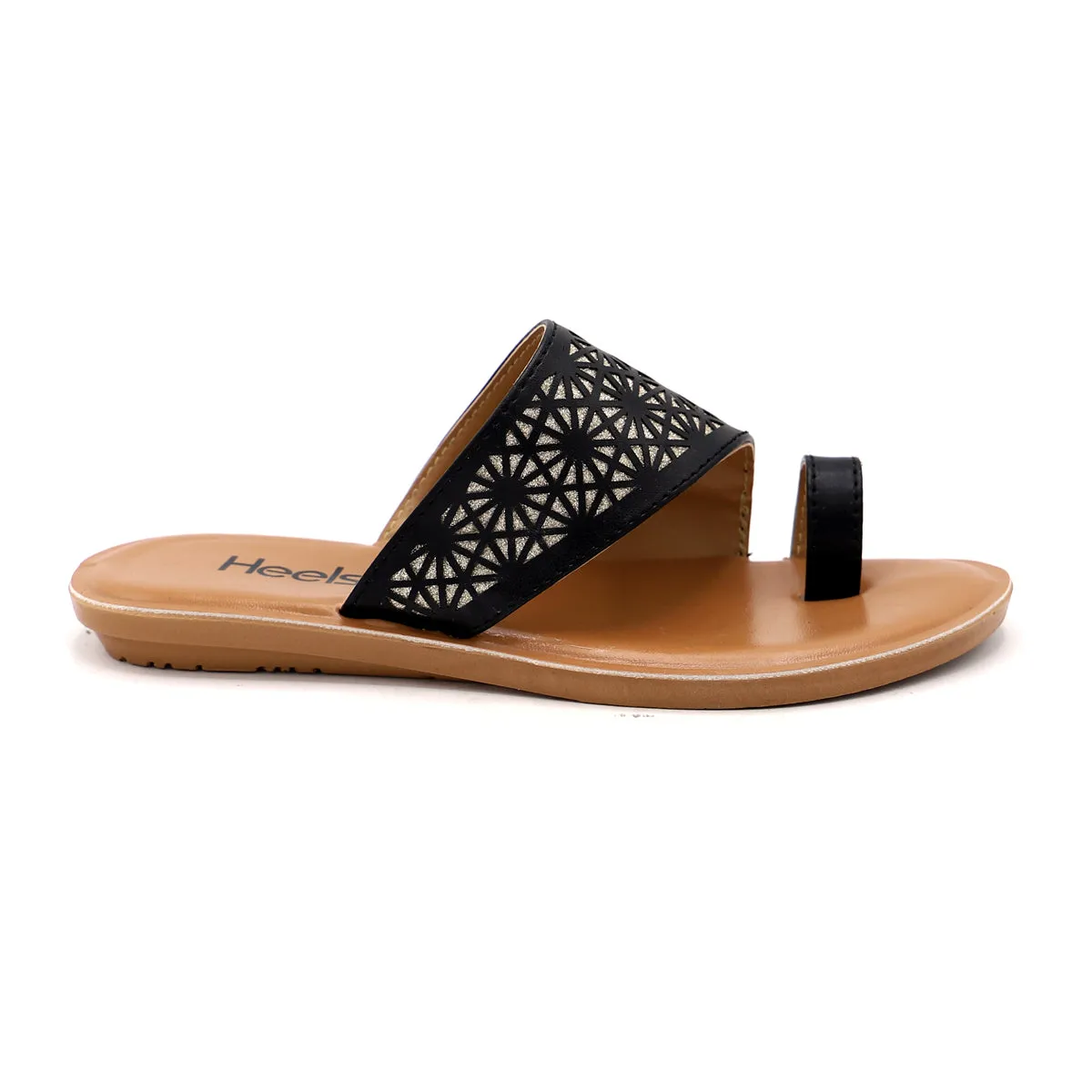 Black Casual Flip-Flop 002072