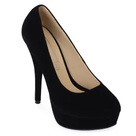 Black Platform Stilettos