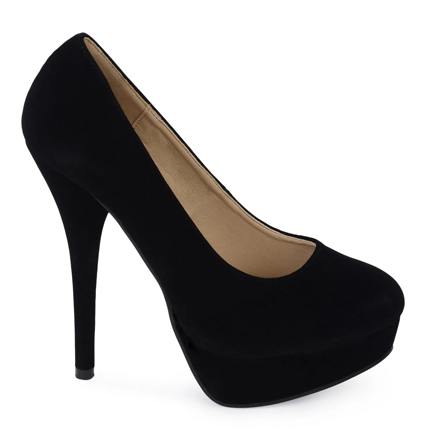 Black Platform Stilettos