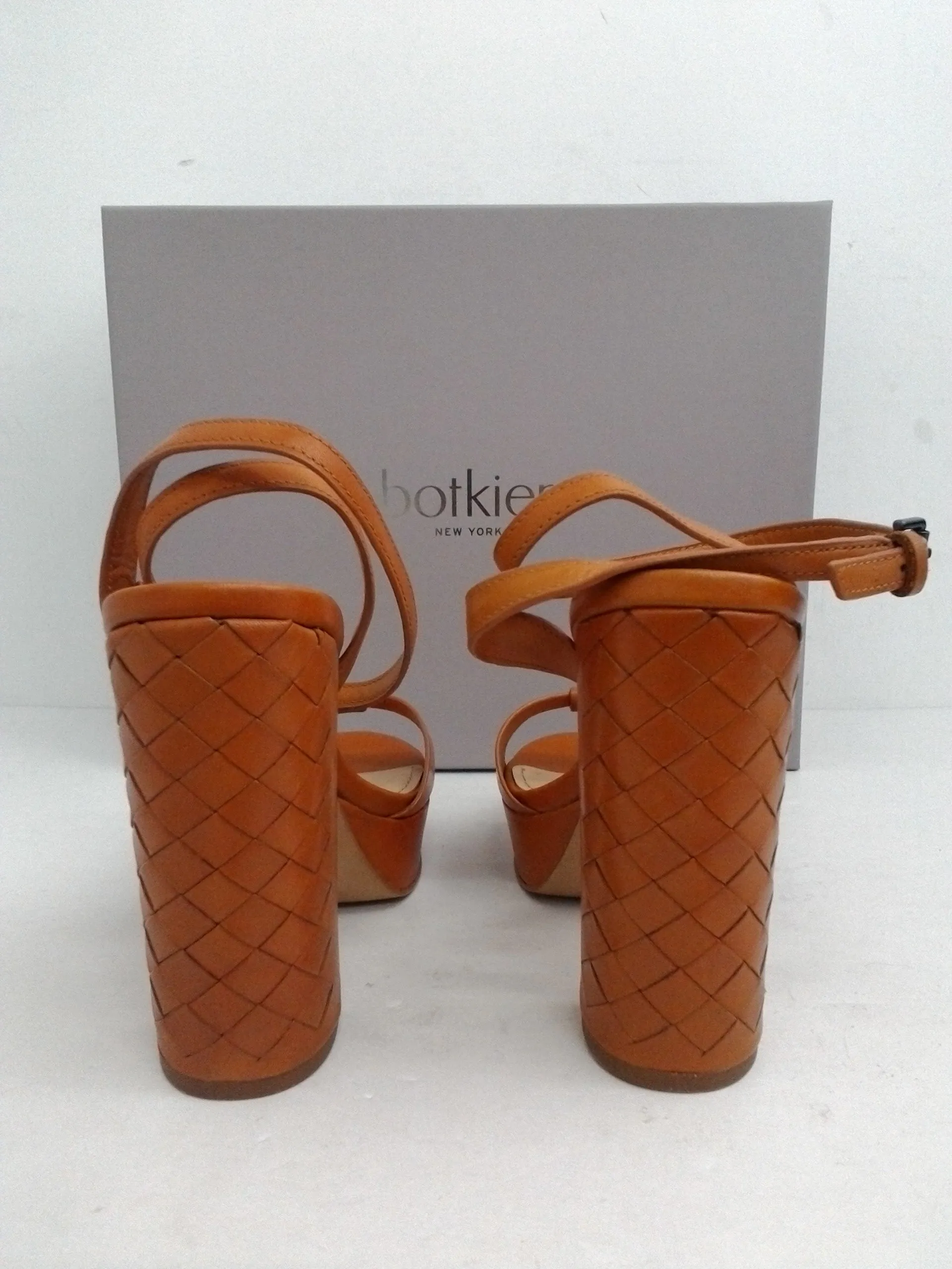 Botkier Women's Petra Whisky Platform Heeled Sandal Size 7.5