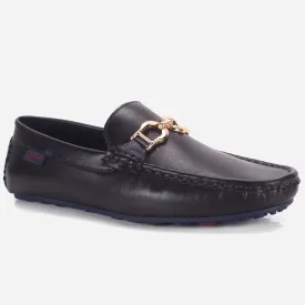 Boys "RIVERS" Slip On Moccasin Shoes