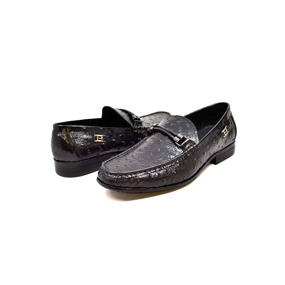 British Walkers Capitan Men's Leather Slip On Loafers