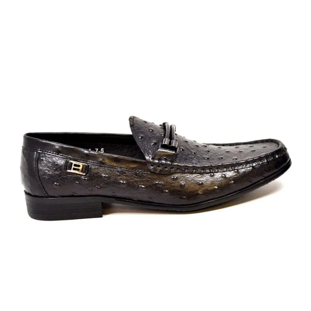 British Walkers Capitan Men's Leather Slip On Loafers