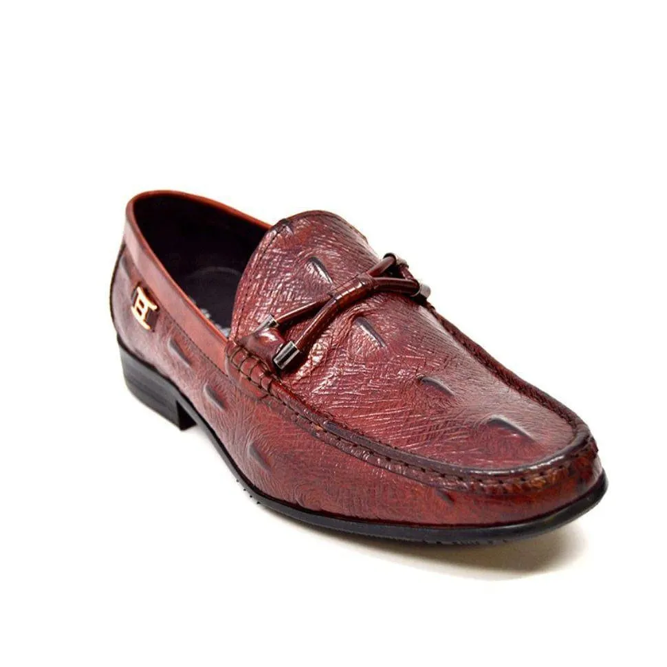 British Walkers Capitan Men's Leather Slip On Loafers