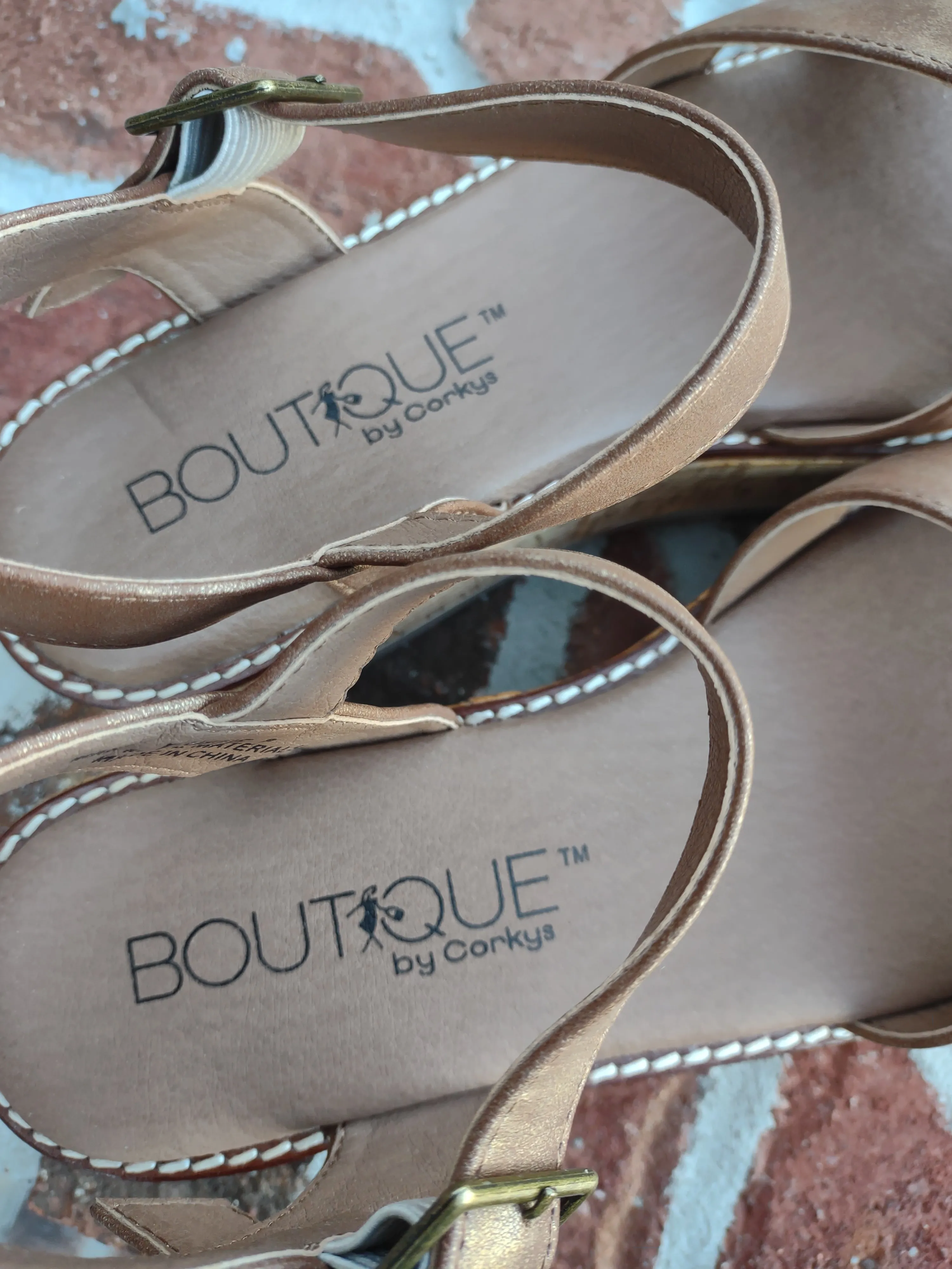 Brown Cork Wedge Sandal | Boutique By Corky’s Fluffie