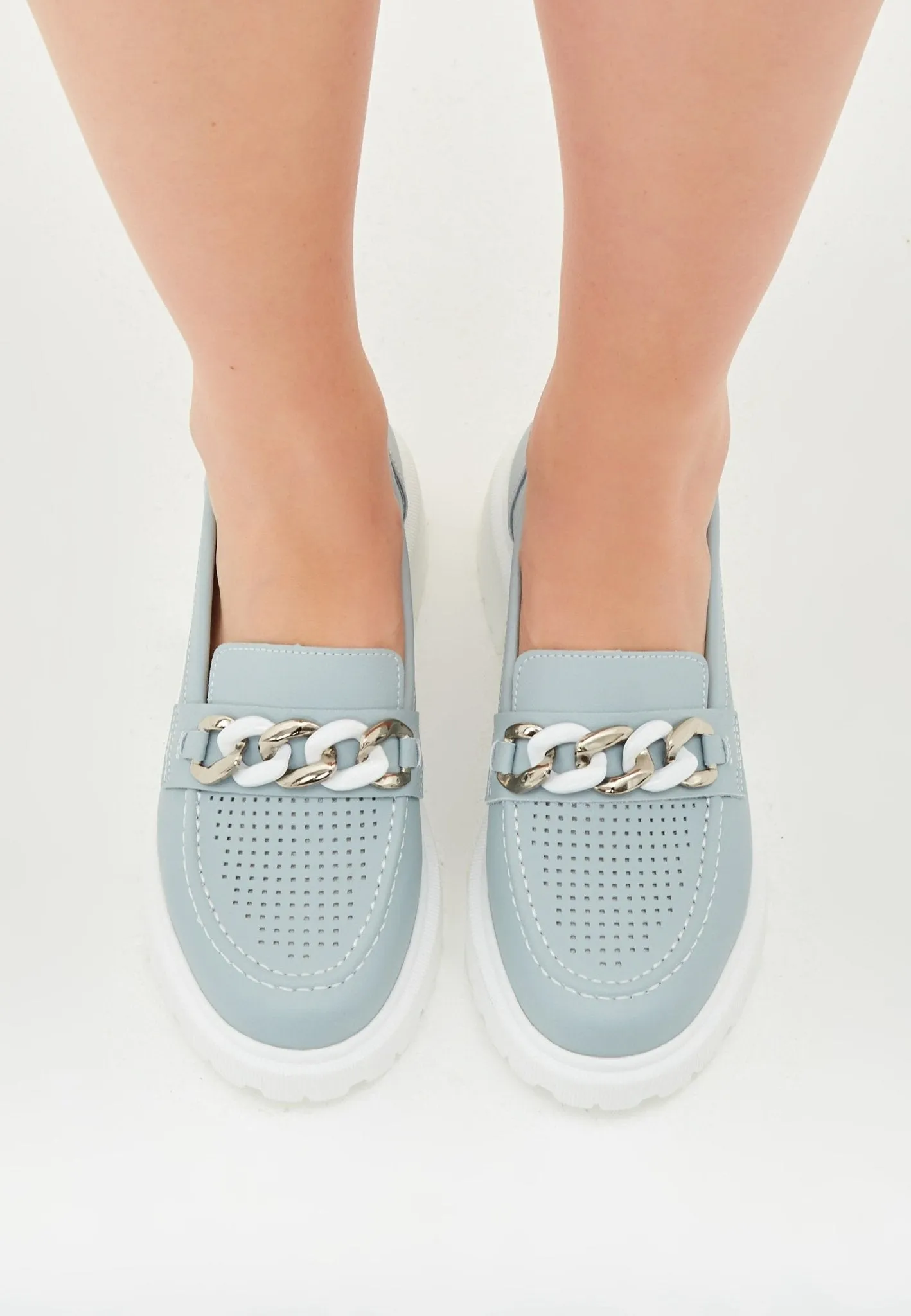 Casual Loafers - Blue