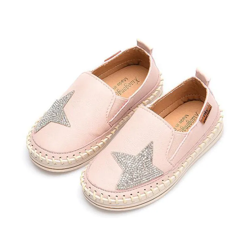 Casual Loafers Moccasins Slip-On Shoes For Boys&Girls