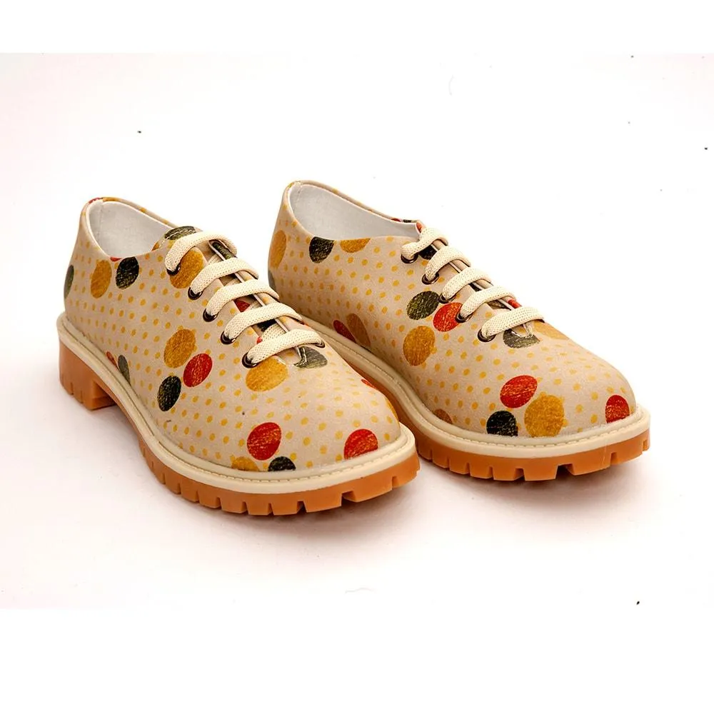 Colored Dots Oxford Shoes TMK6503