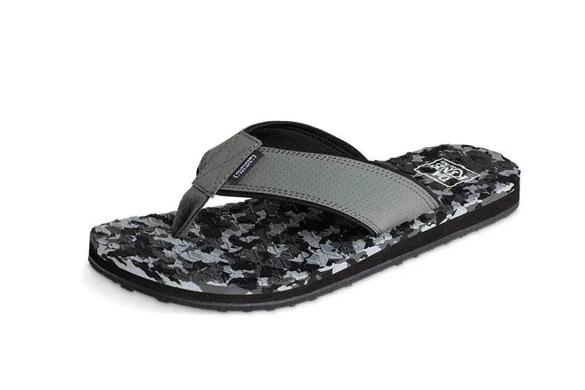 Dakine Kiawe Mens Flip Flops Grey Camo