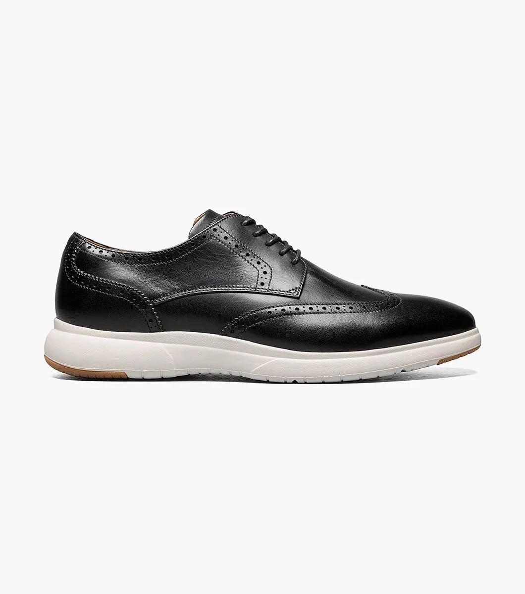 Florsheim Dash Wingtip Oxford Sneaker Shoe - Black