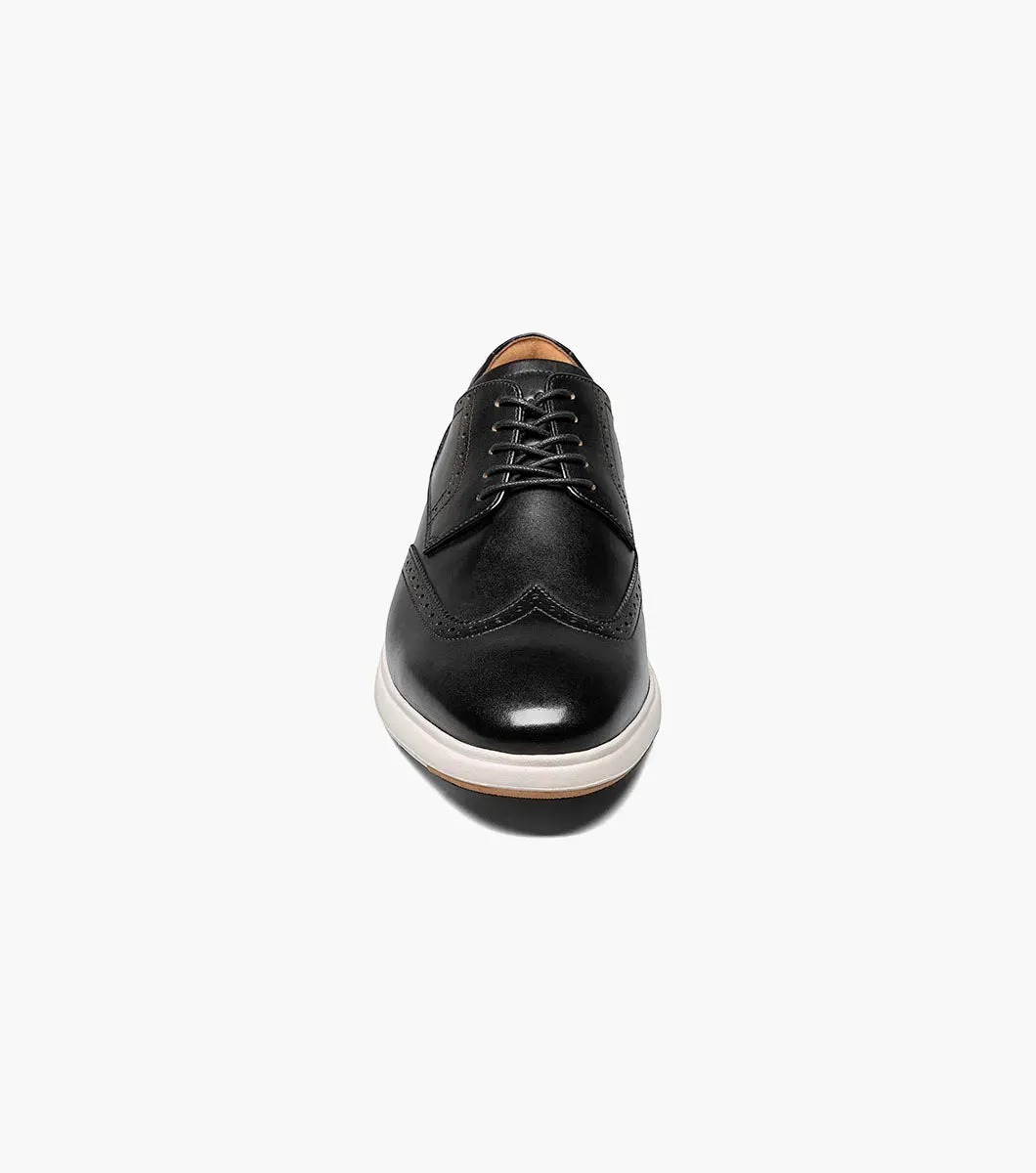 Florsheim Dash Wingtip Oxford Sneaker Shoe - Black