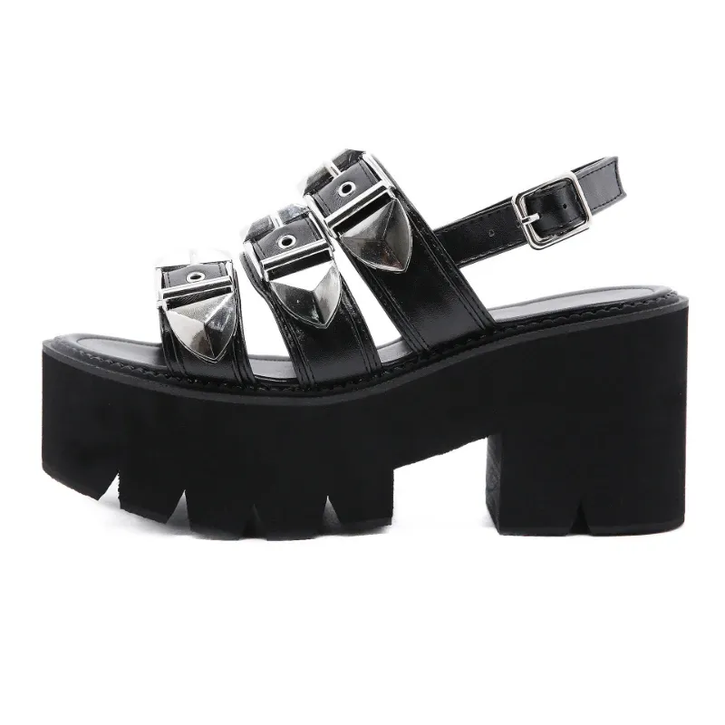 Funki Buys | Shoes | Women's Chunky Gladiator Sandals