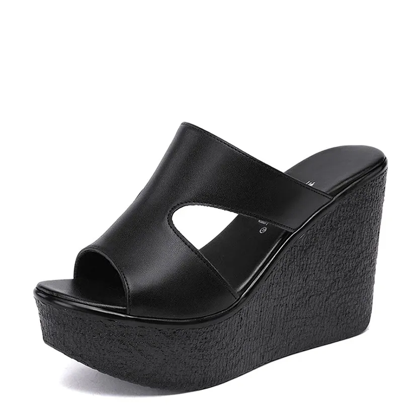 Funki Buys | Shoes | Women's High Heel Gothic Wedge Sandals