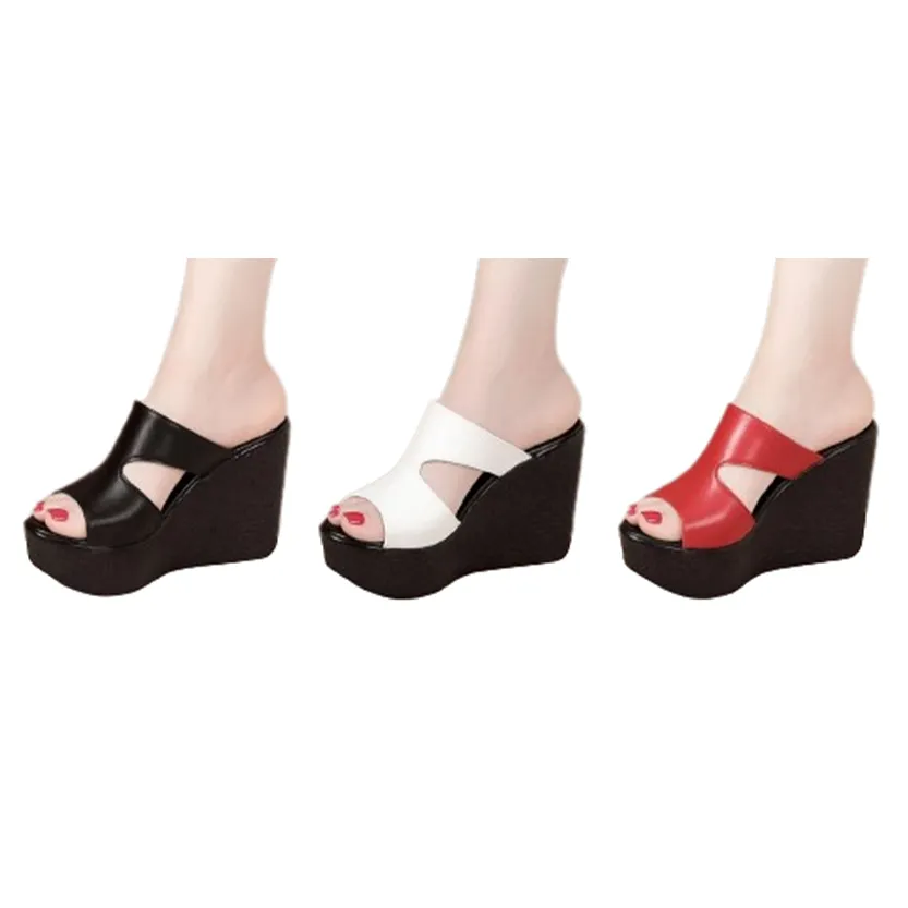 Funki Buys | Shoes | Women's High Heel Gothic Wedge Sandals