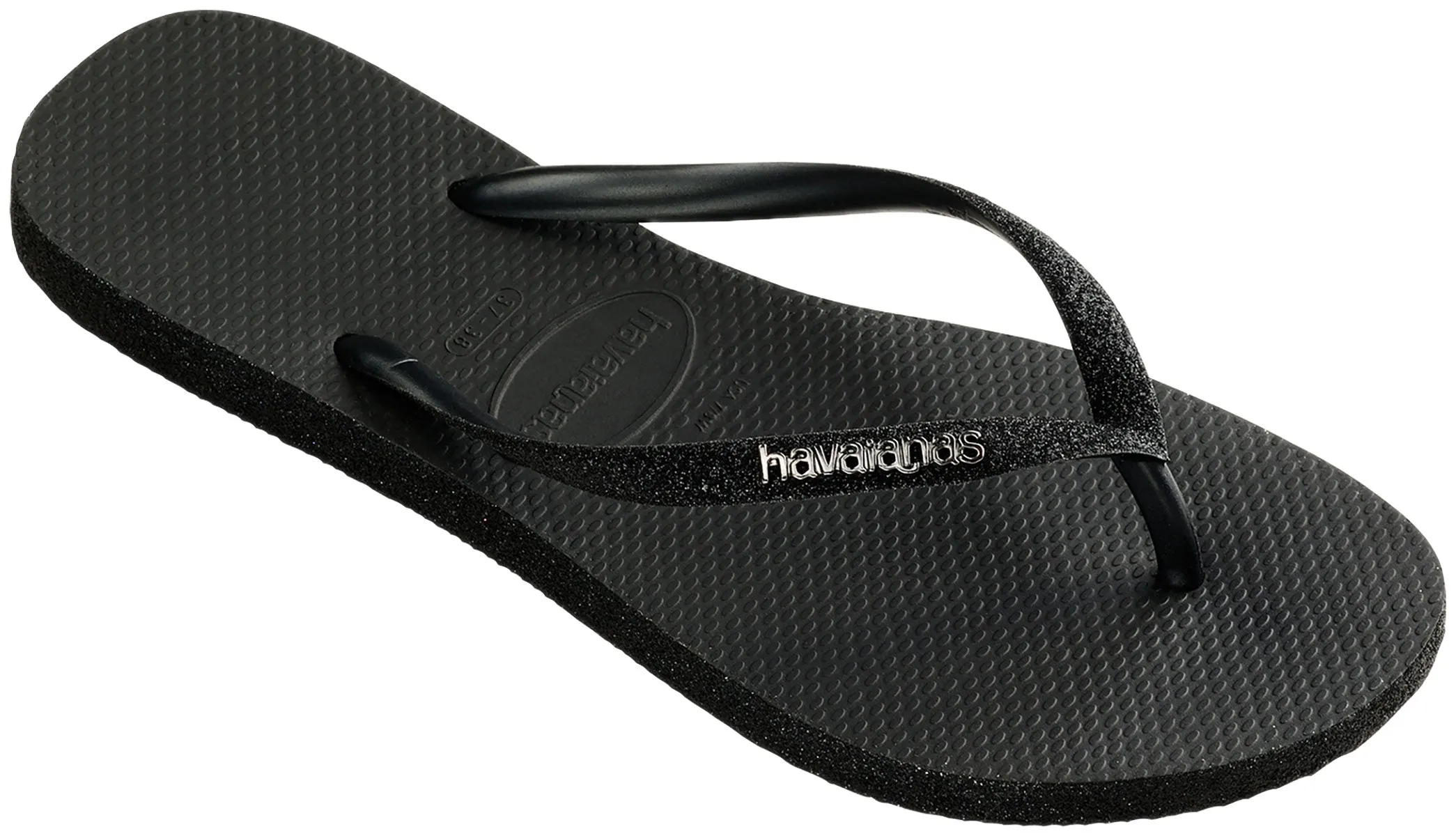 Havaianas Slim Glitter Me In Black For Women