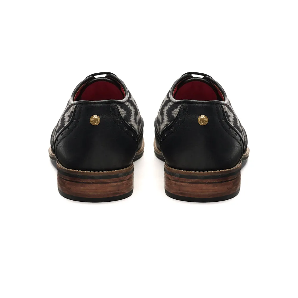 Ikat Brogues Men – Coal