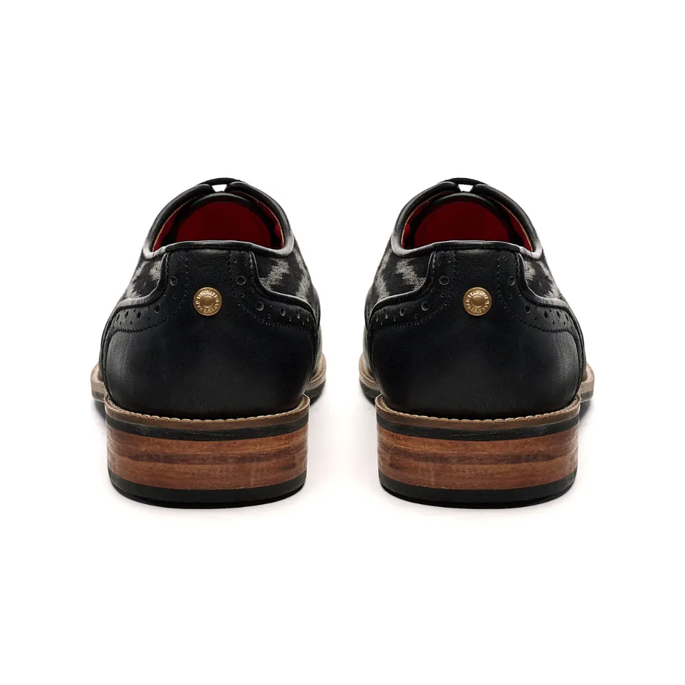 Ikat Brogues Women - Coal