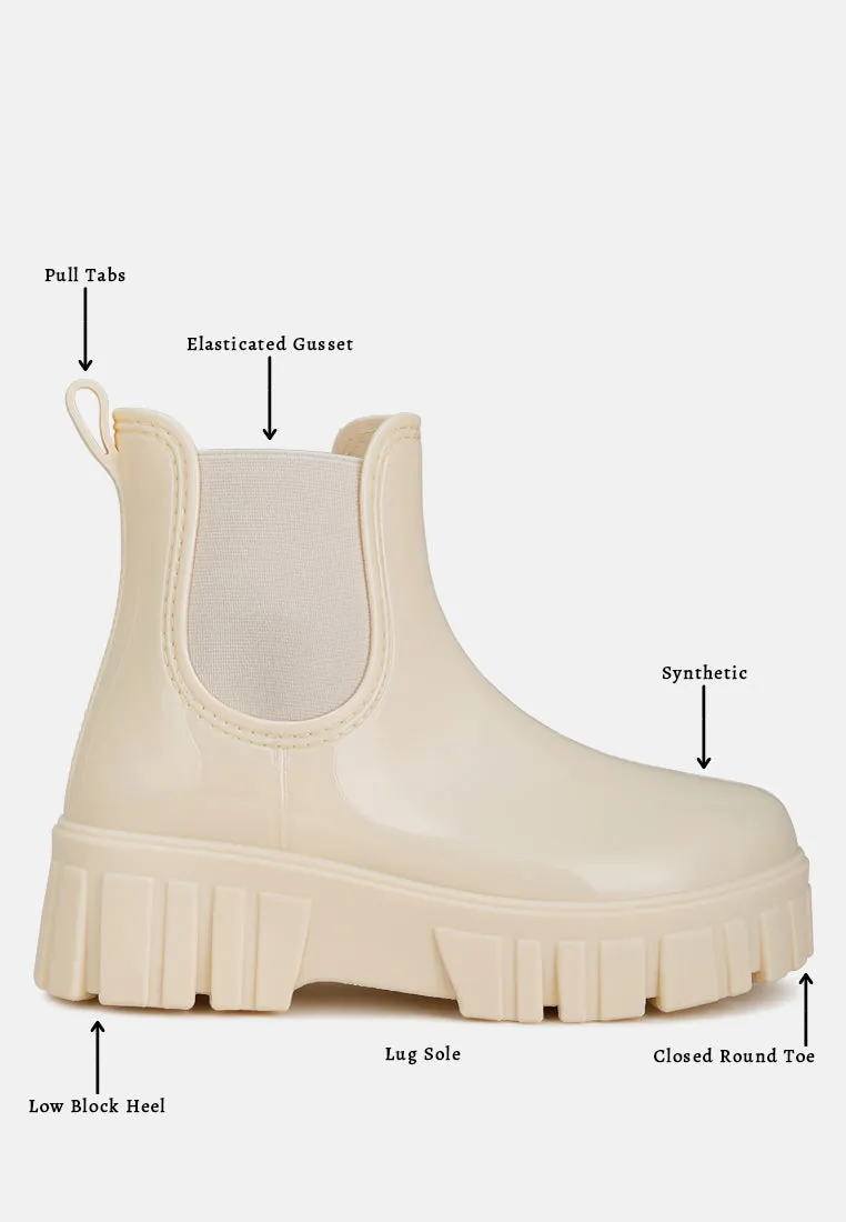 Jerico Chunky Chelsea Boots