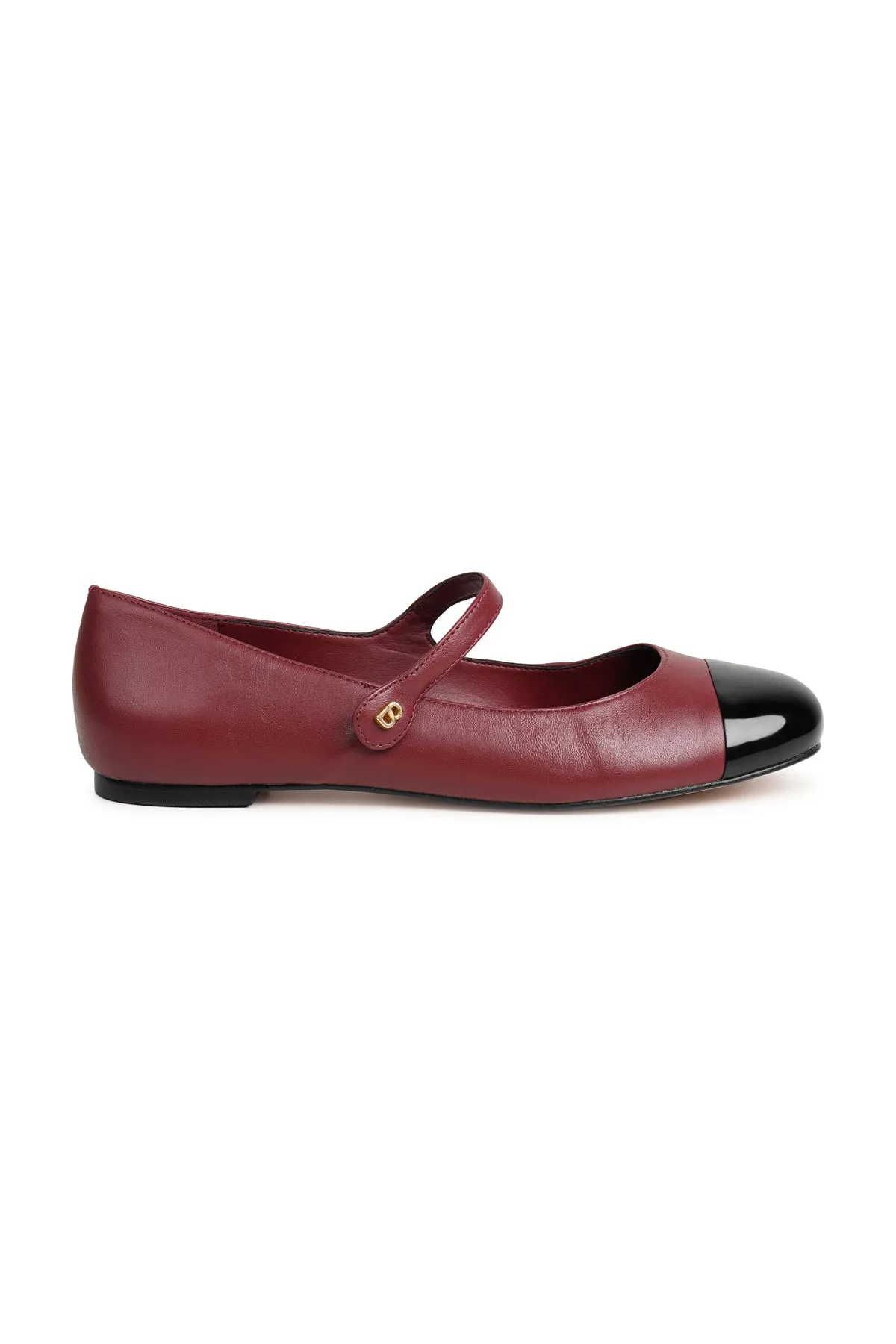 Katy Mary Janes - Burgundy