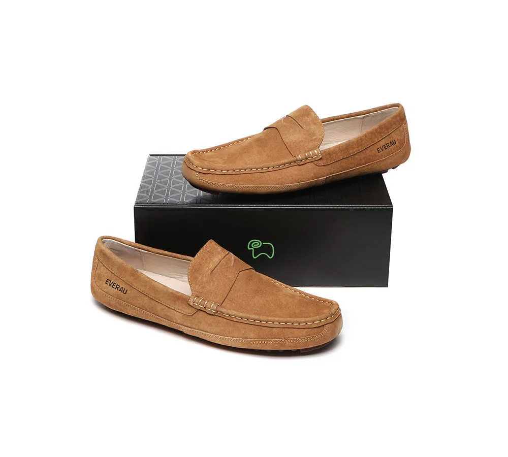 Men Leather Moccasins Casual Loafers Beau