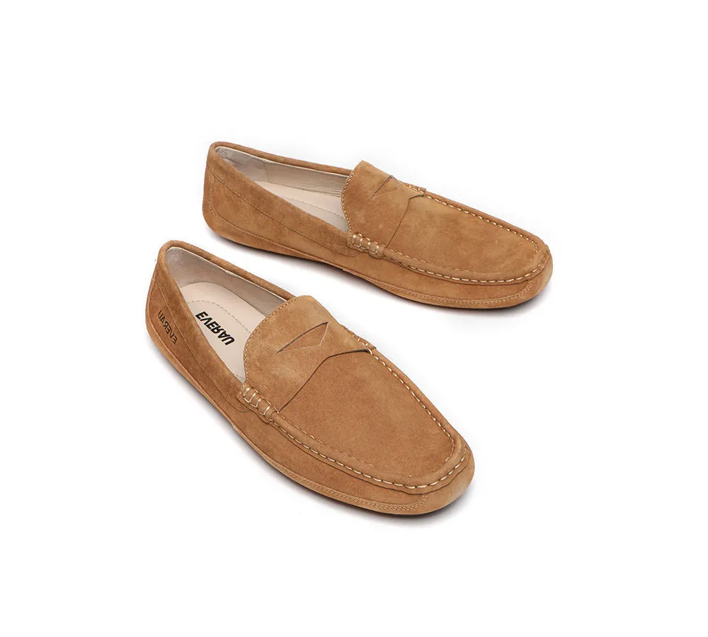 Men Leather Moccasins Casual Loafers Beau