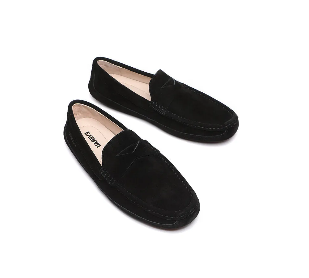 Men Leather Moccasins Casual Loafers Beau