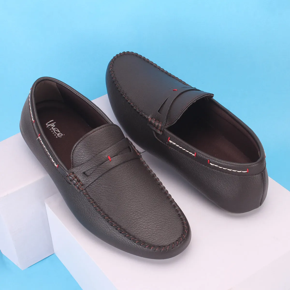 Mens "EMMERSON" Slip On Casual Moccasins