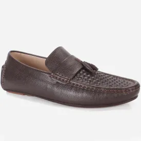 Men's "TAYLYER" Leather Slip On Moccasins Shoes