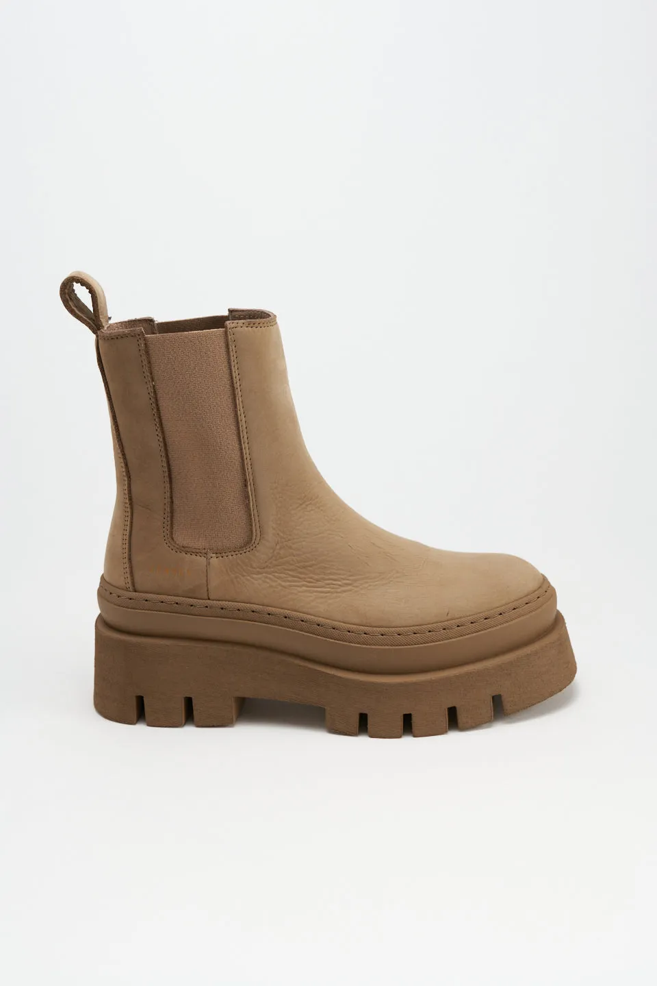 Nabuc Taupe Chelsea Boots