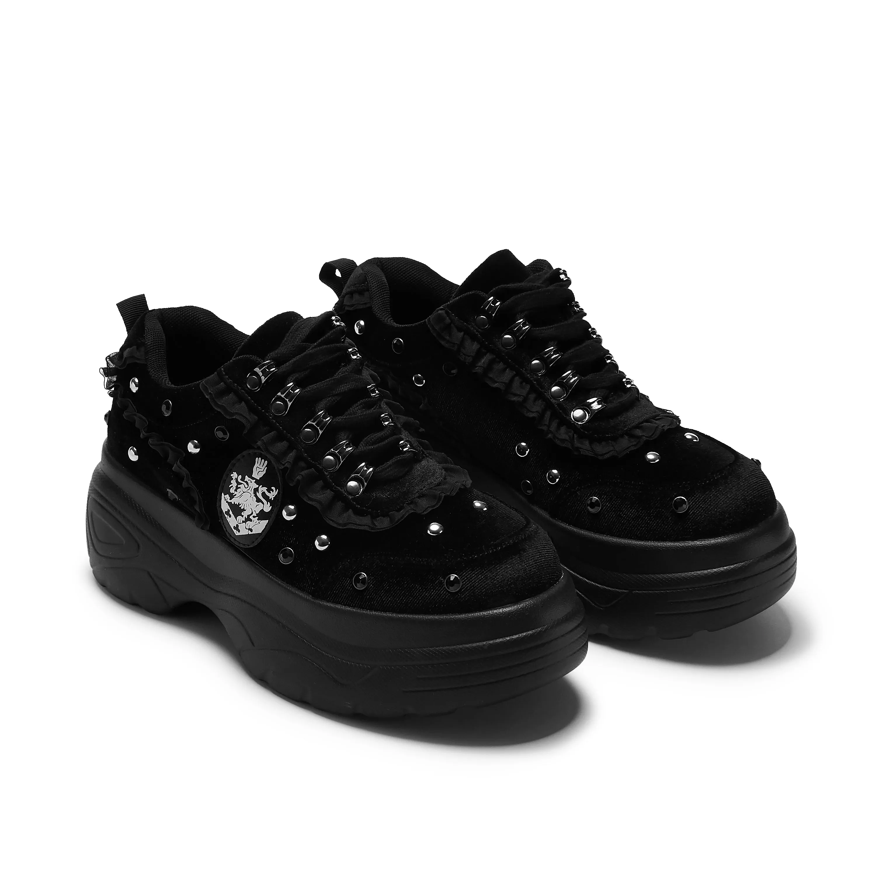 Olympic Coven Crest Midnight Chunky Trainers