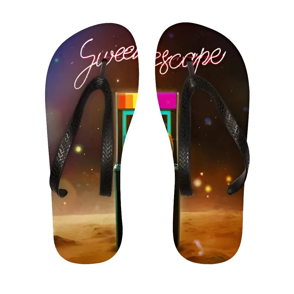 Pool Flip Flops with Custom Print - Lightweight & Durable