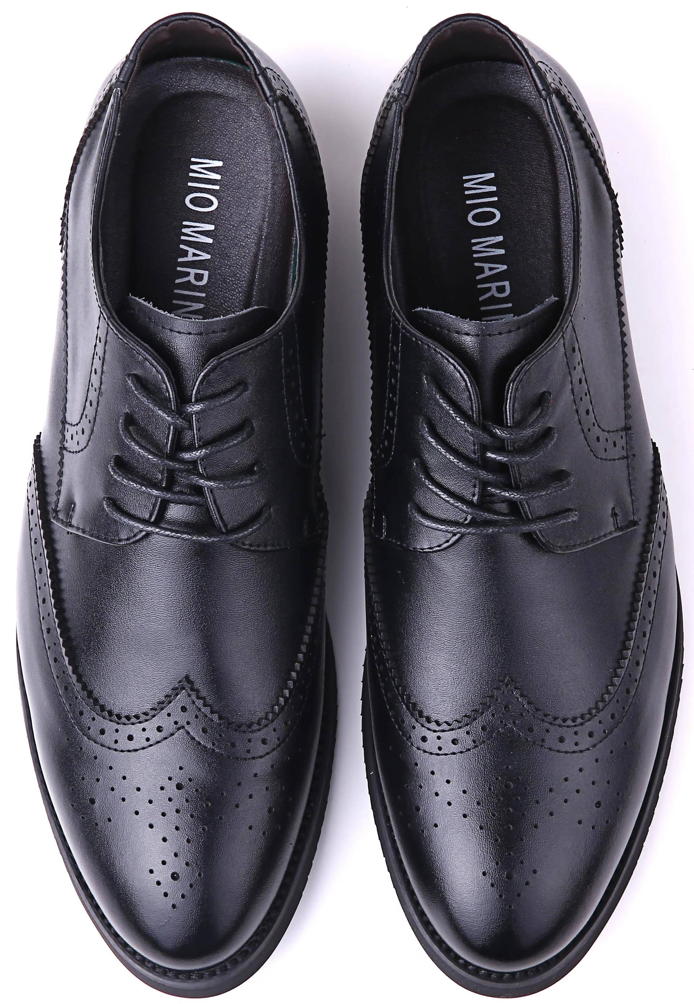 Speckled Wingtip Oxford Dress Shoes