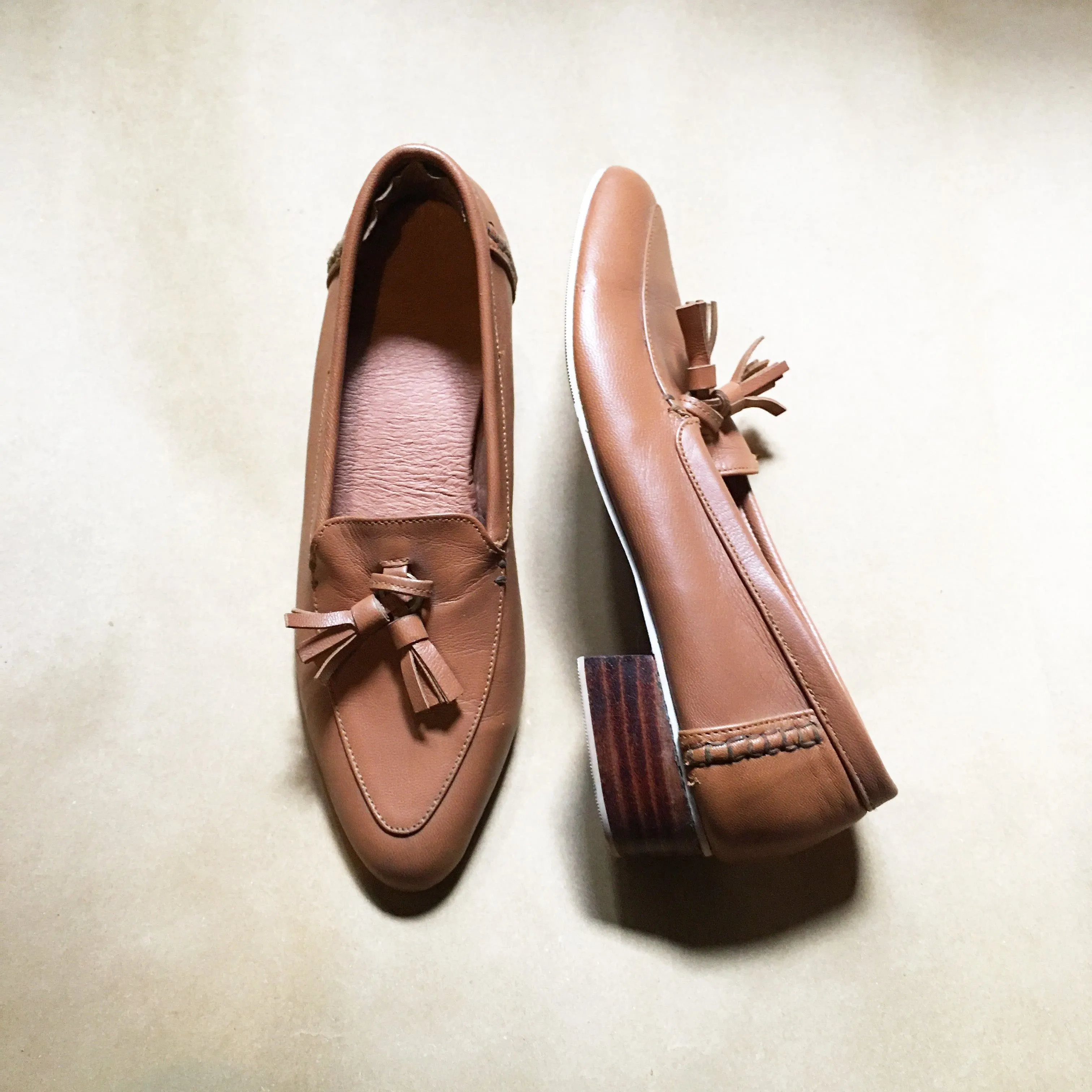 Tasseled Leather Loafer