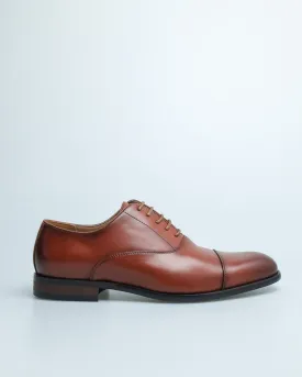 Tomaz F394 Men's Cap Toe Oxford (Brown)