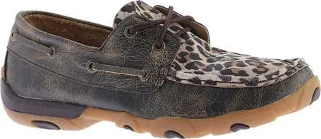 Twisted X Women's Leopard Driving Mocs