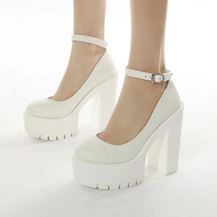 Uniwim Thick Heels Platform Shoes SE20551