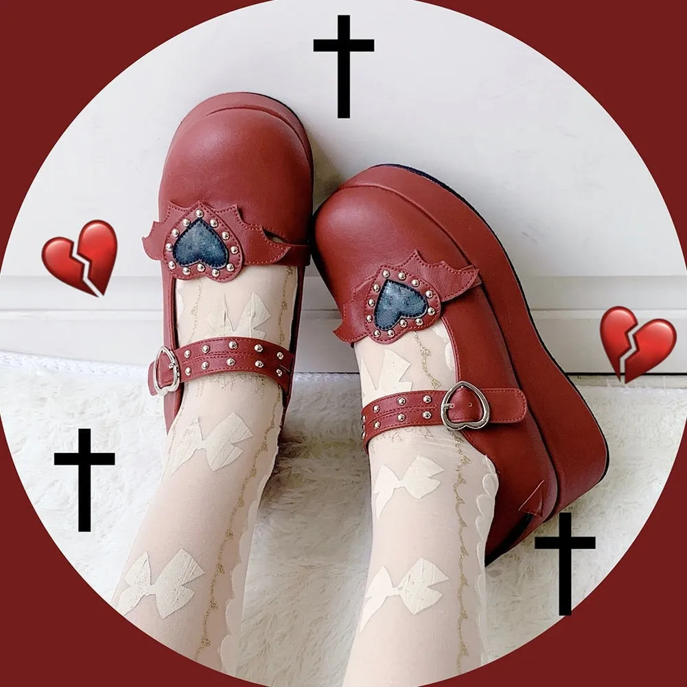 Valentine Mary Janes