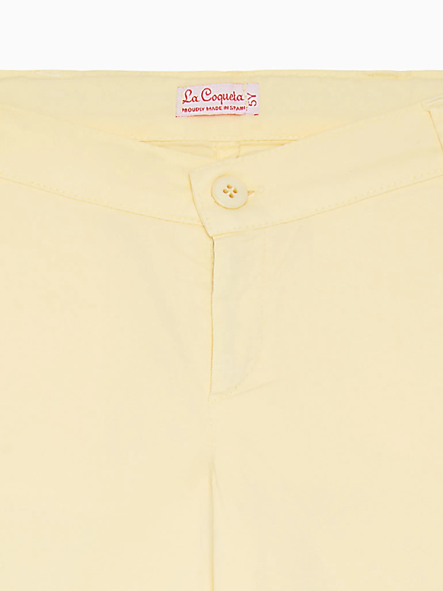 Vanilla Elio Boy Cotton Chinos