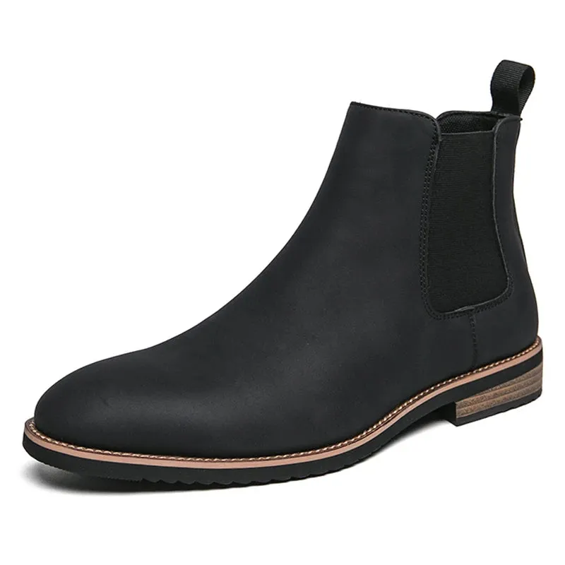 West Louis™ Business-Men British Style Ankle Chelsea Boots