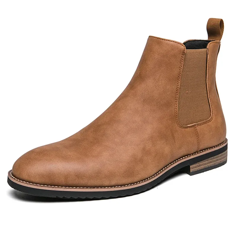 West Louis™ Business-Men British Style Ankle Chelsea Boots