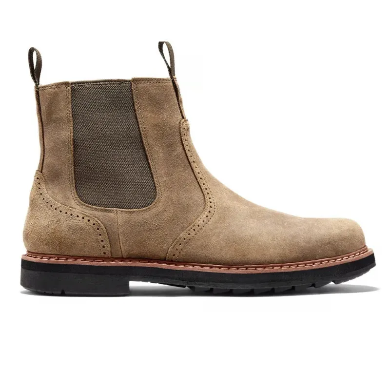 West Louis™ Comfortable Suede Ankle British Chelsea Boots