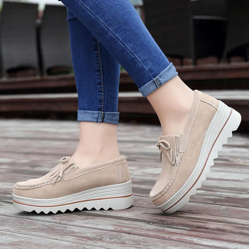 Women's Slip on Platform Shoes